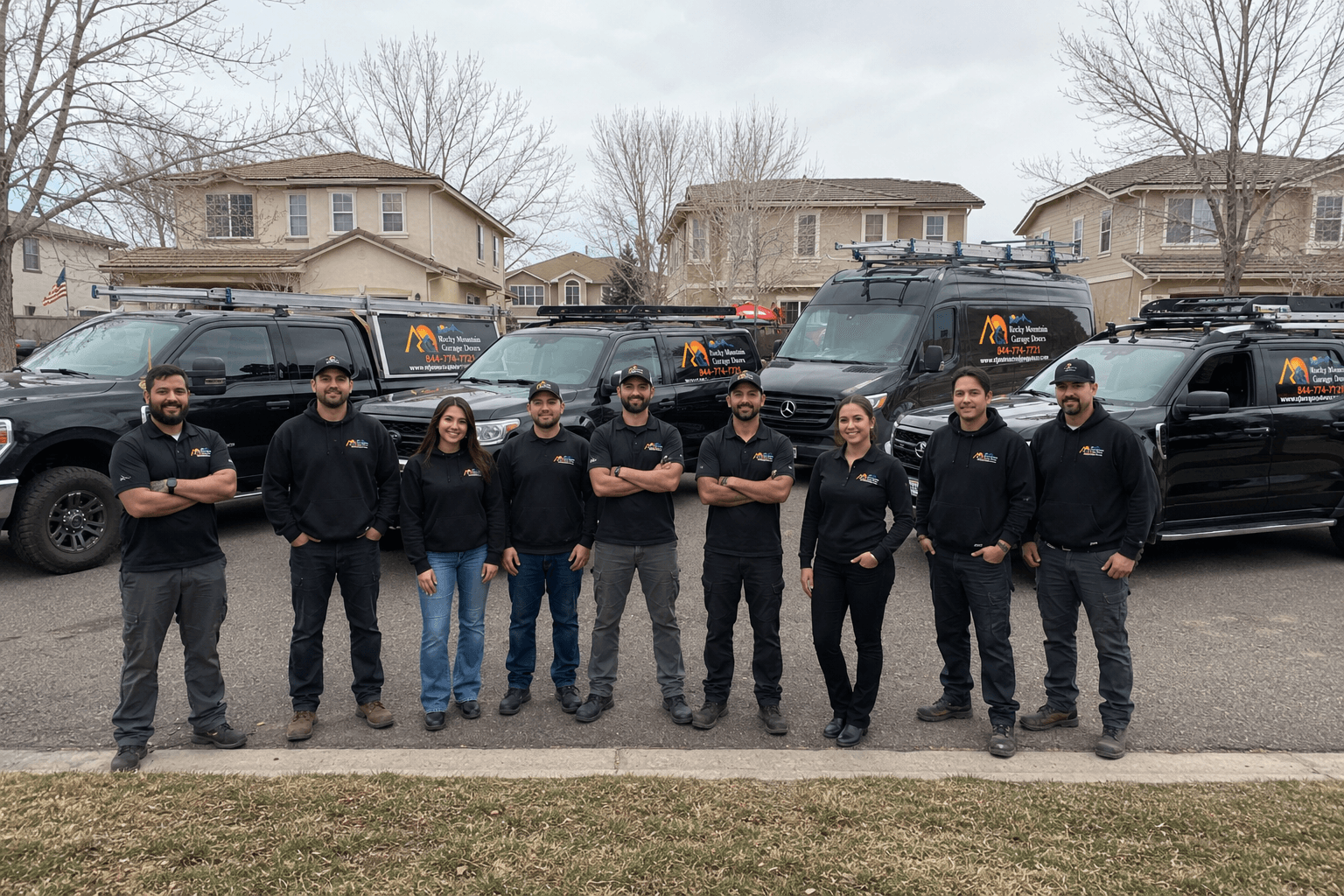 Garage Door Installation crew in Denver