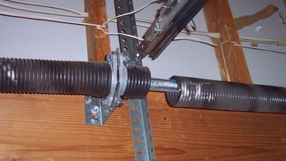 Spring Replacement garage door service in Denver