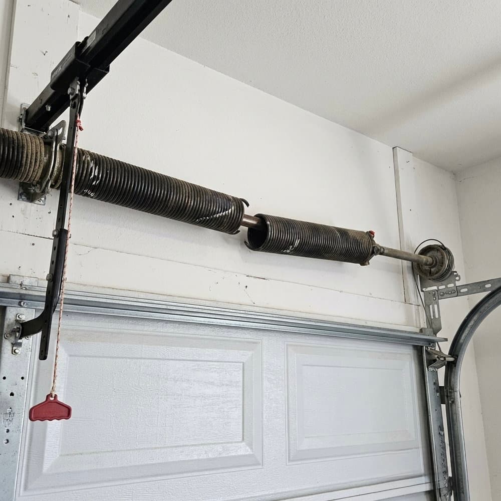 Garage door spring replacement parts and service